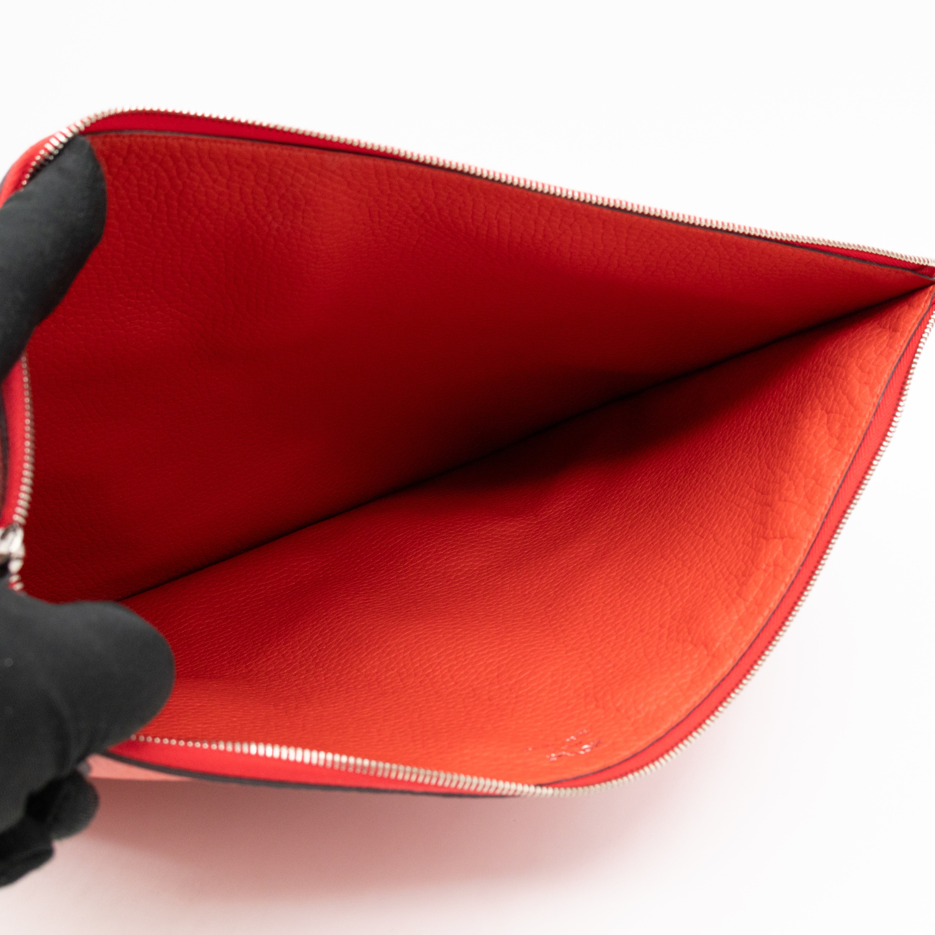 Moynat x Pharrell Williams Train Pouch Large Red