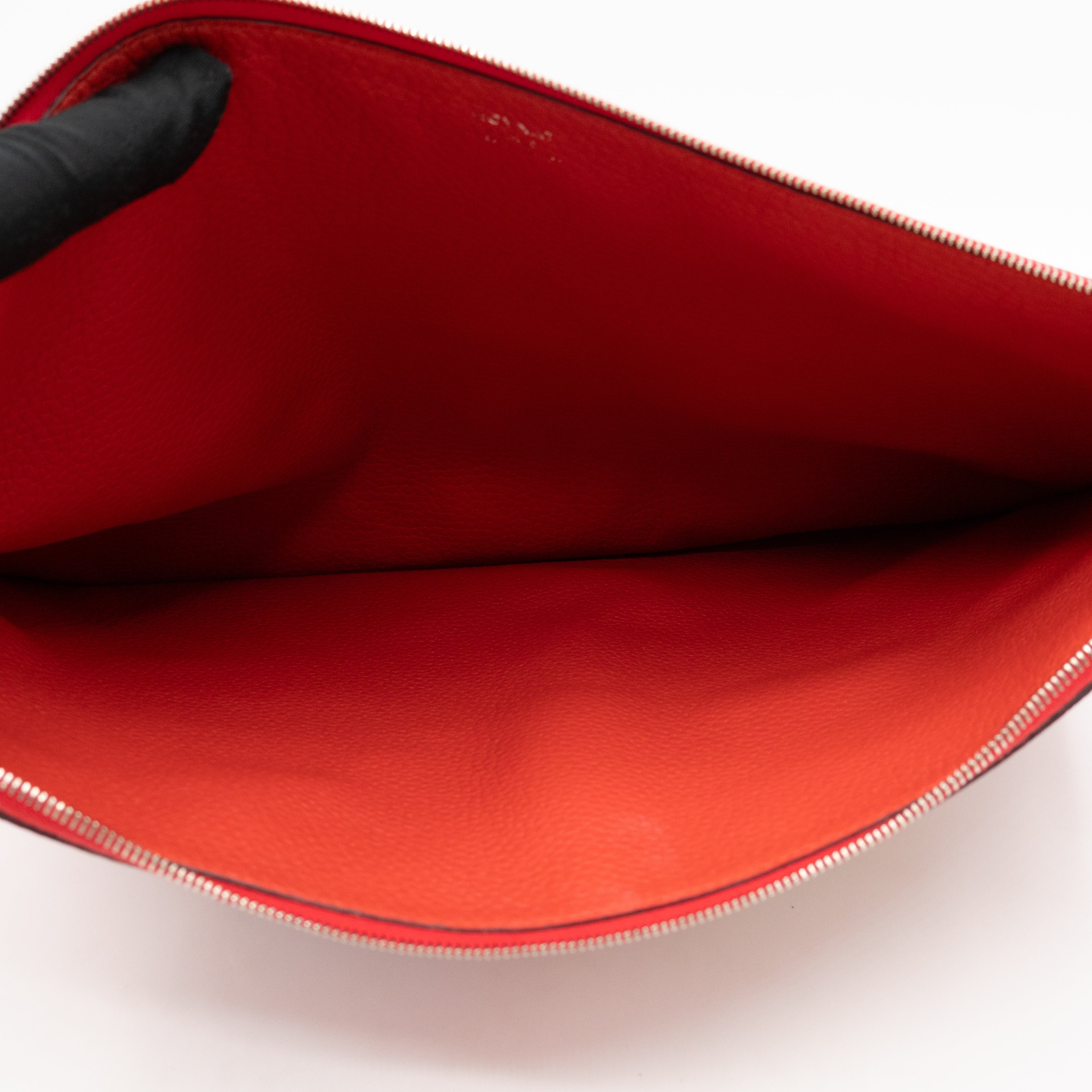 Moynat x Pharrell Williams Train Pouch Large Red