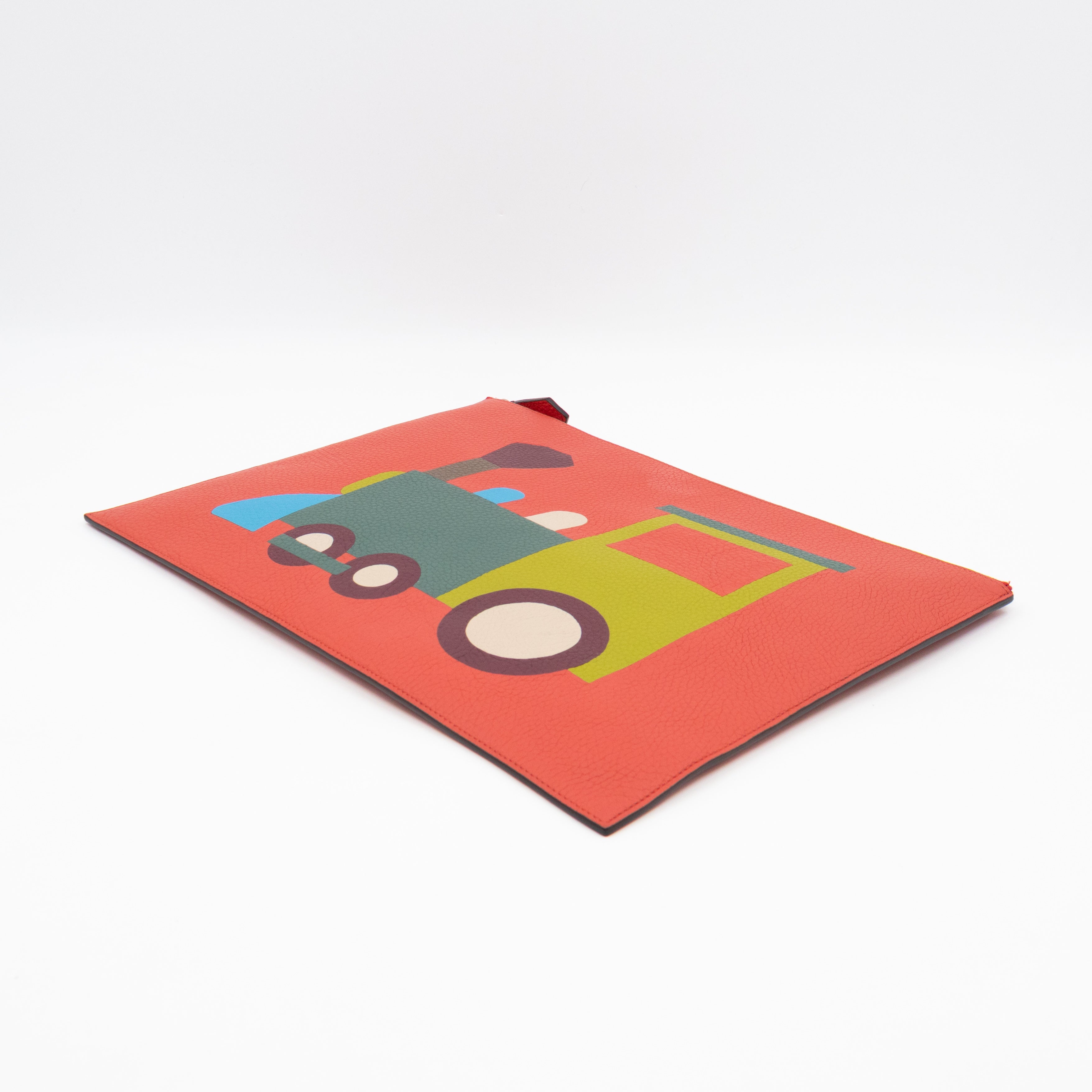 Moynat x Pharrell Williams Train Pouch Large Red