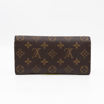Emilie Wallet Monogram Fuchsia