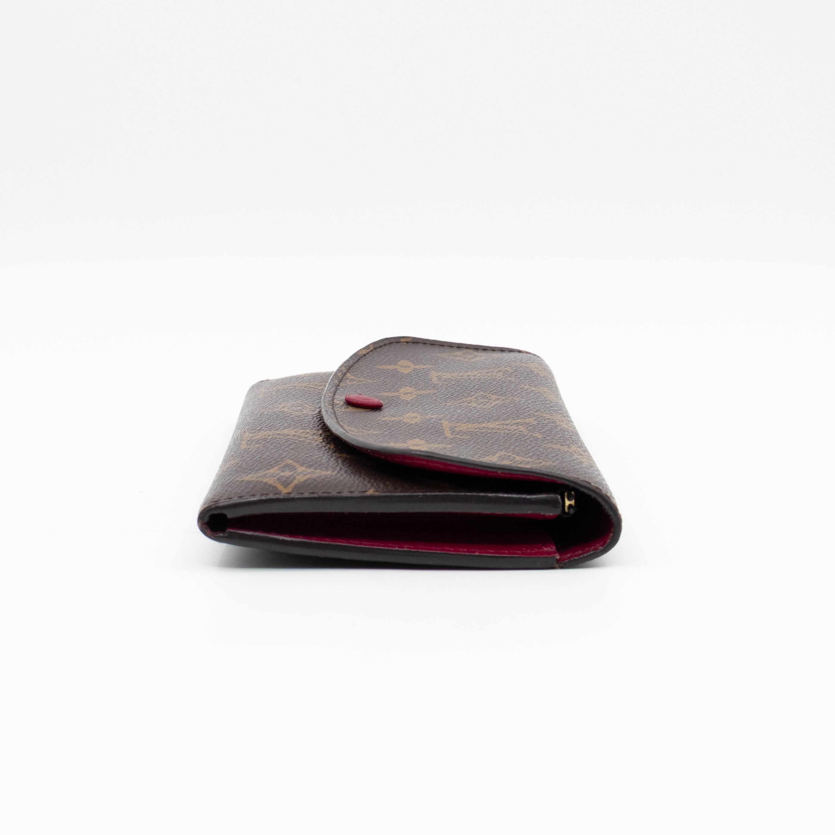 Emilie Wallet Monogram Fuchsia