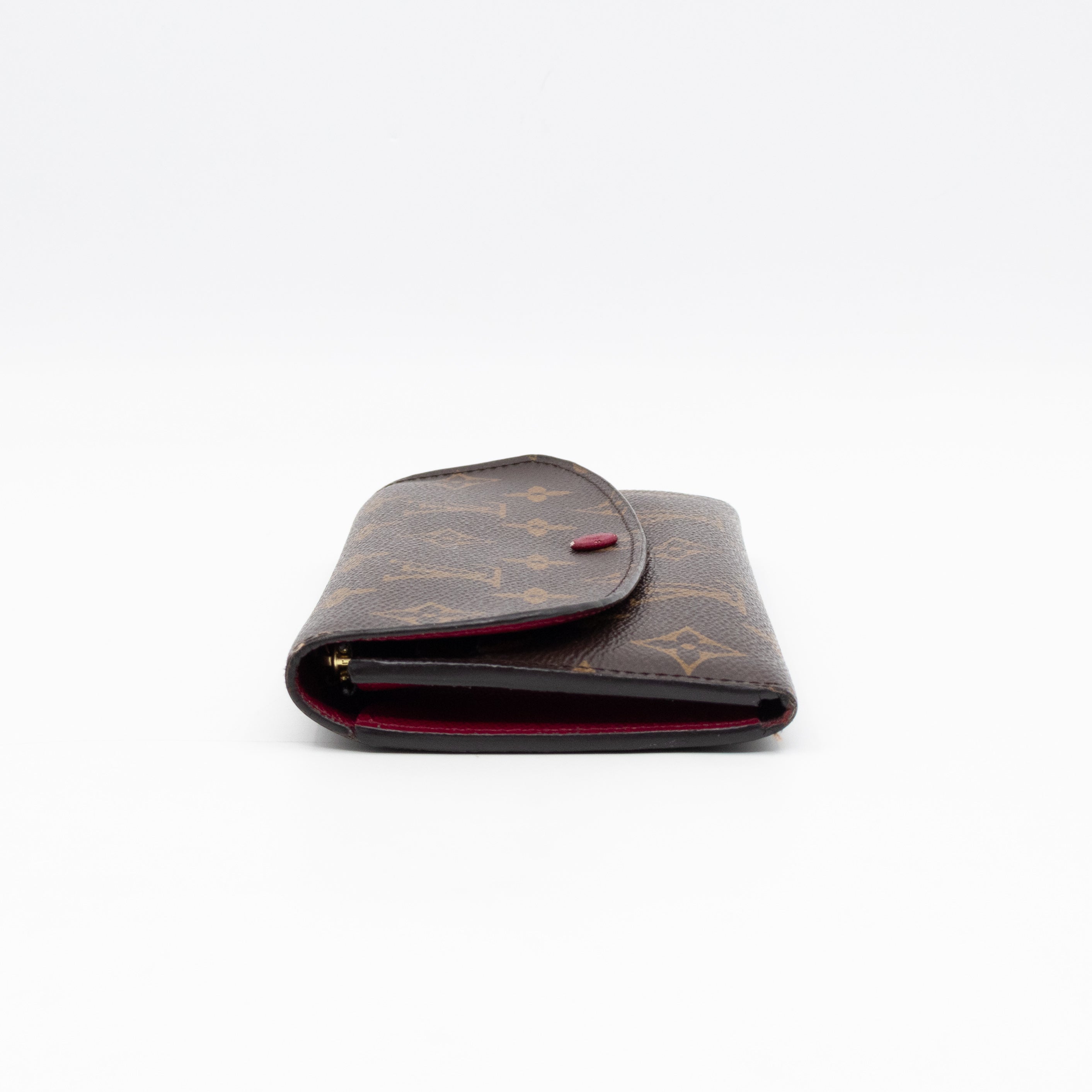 Emilie Wallet Monogram Fuchsia