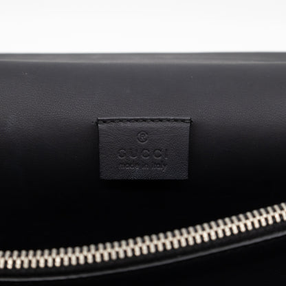Dionysus Medium Black Suede Leather