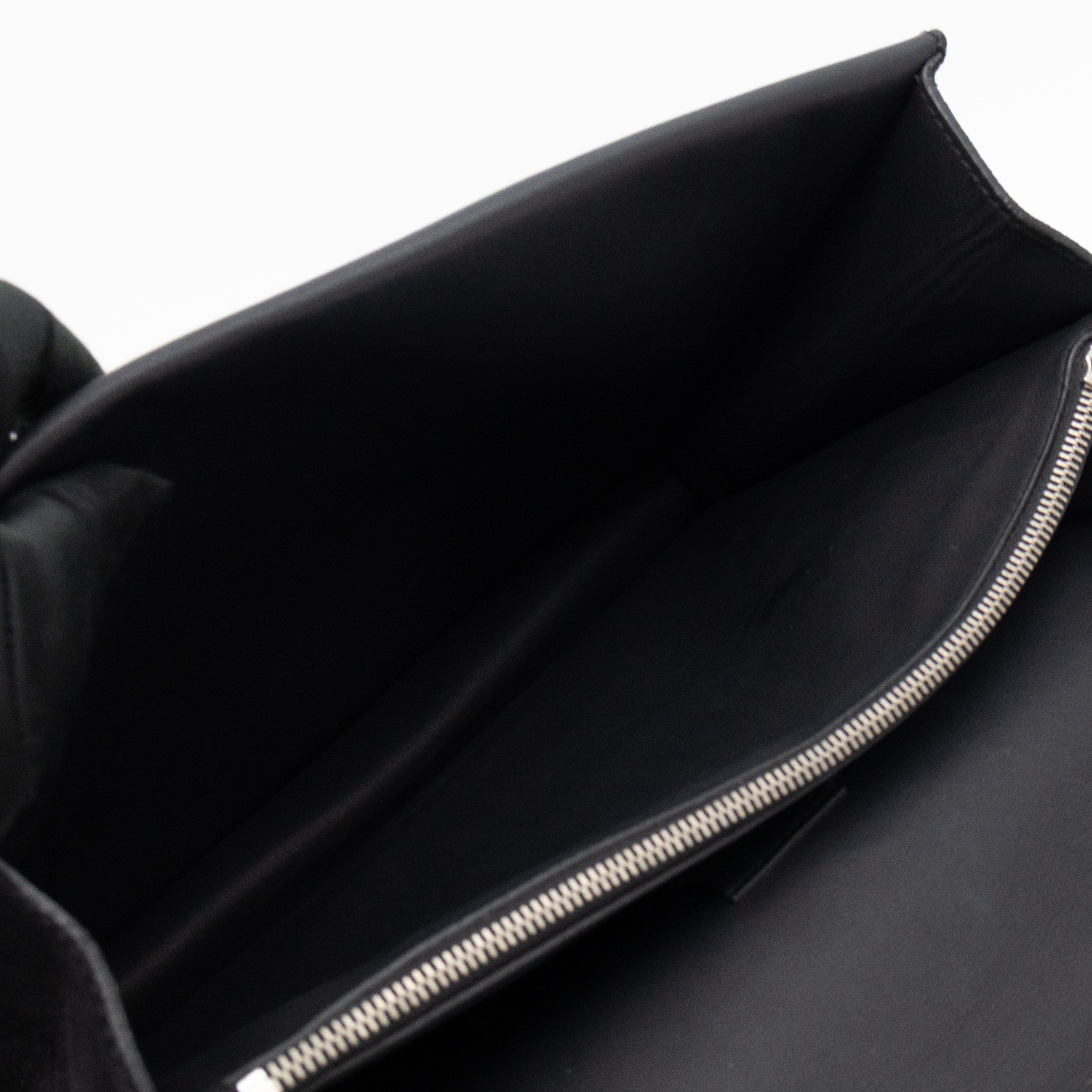 Dionysus Medium Black Suede Leather