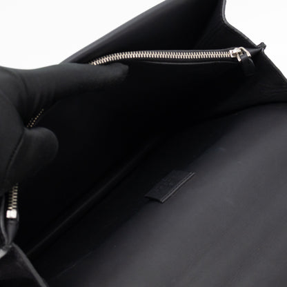Dionysus Medium Black Suede Leather