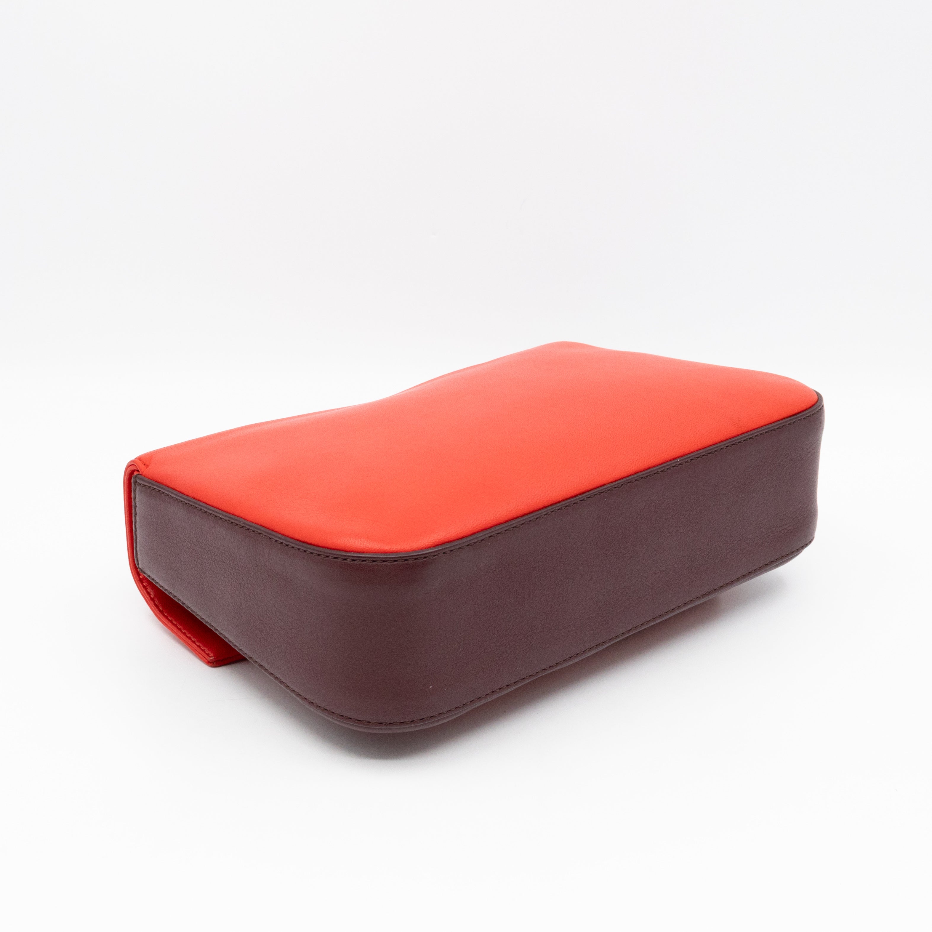 Be Baguette Red & Burgundy Nappa Leather