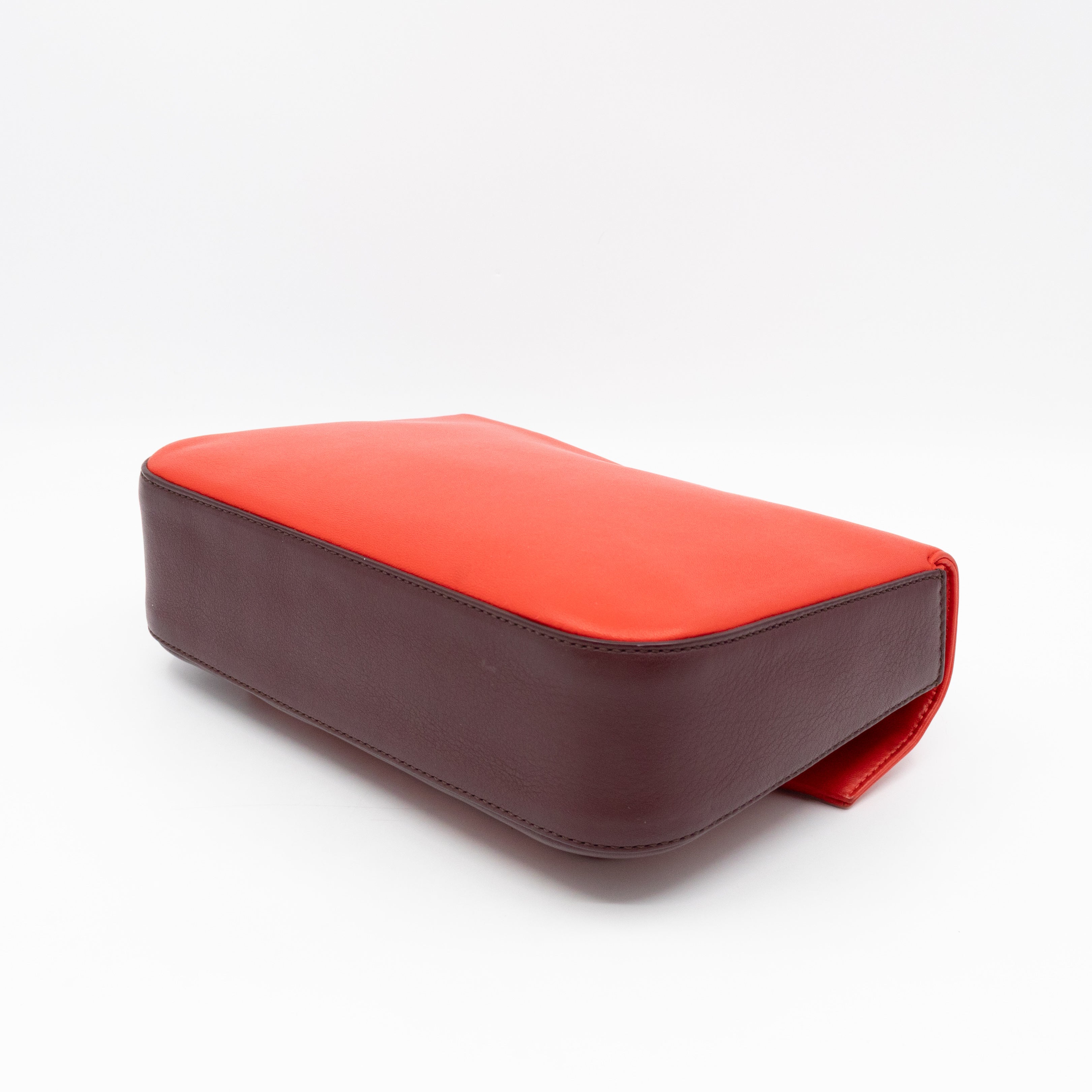 Be Baguette Red & Burgundy Nappa Leather