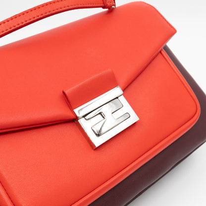 Be Baguette Red & Burgundy Nappa Leather