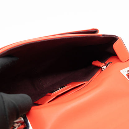 Be Baguette Red & Burgundy Nappa Leather