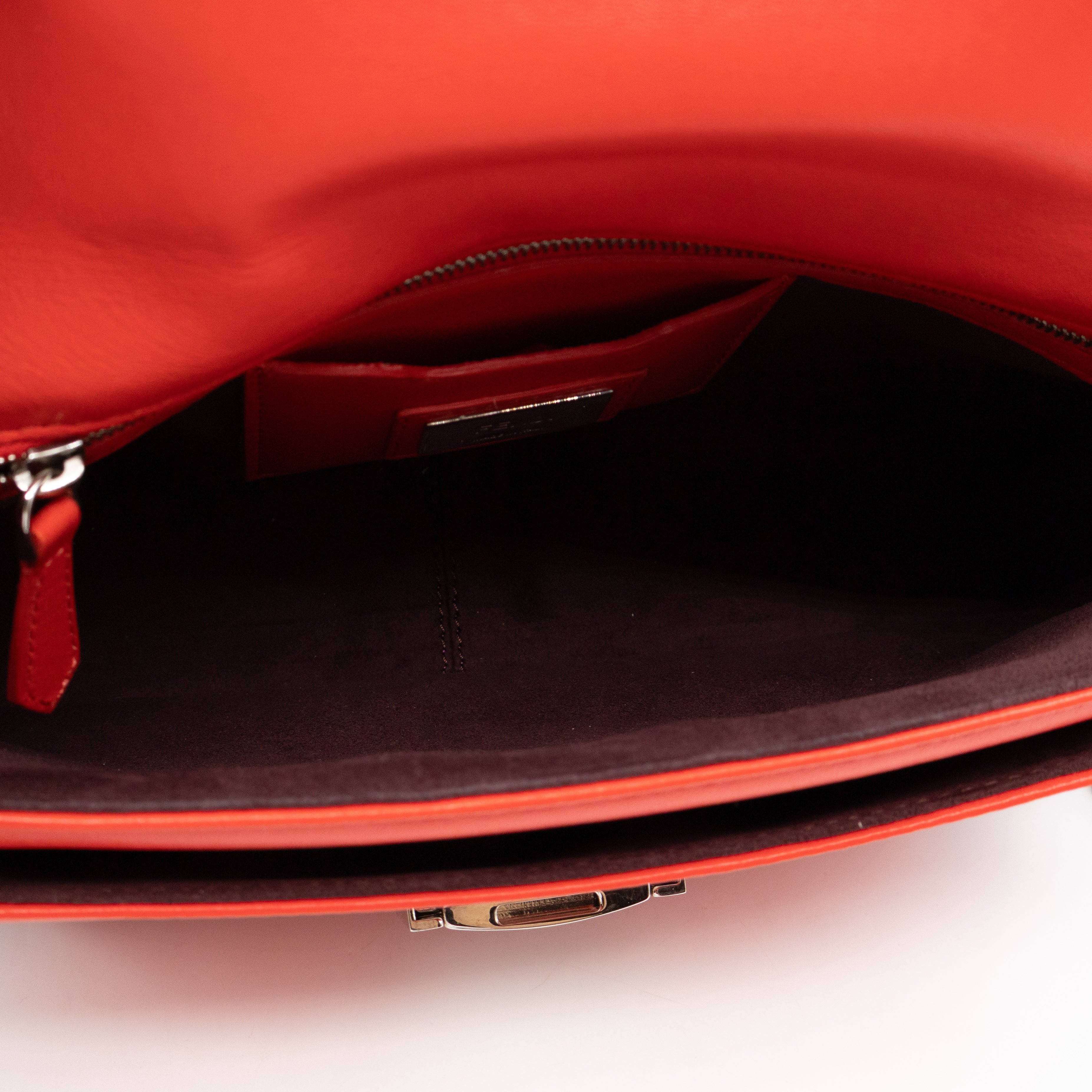 Be Baguette Red & Burgundy Nappa Leather