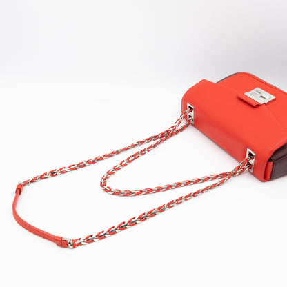 Be Baguette Red & Burgundy Nappa Leather