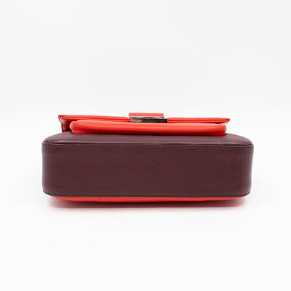 Be Baguette Red & Burgundy Nappa Leather