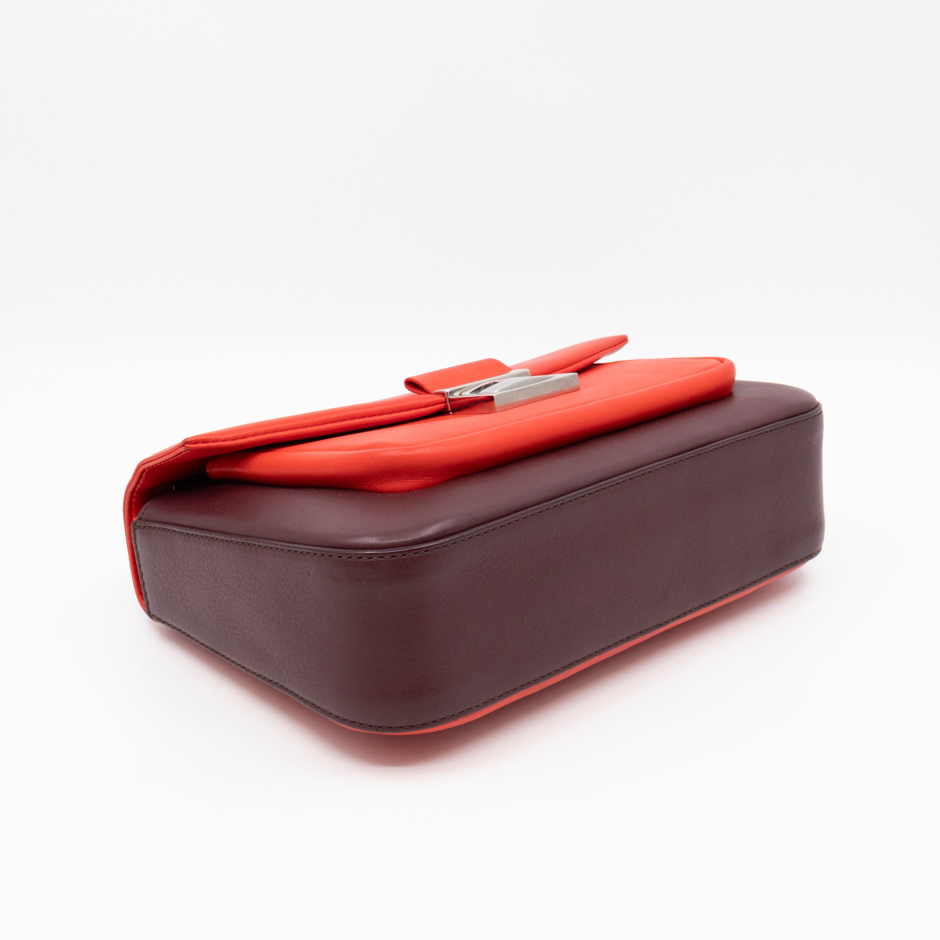 Be Baguette Red & Burgundy Nappa Leather