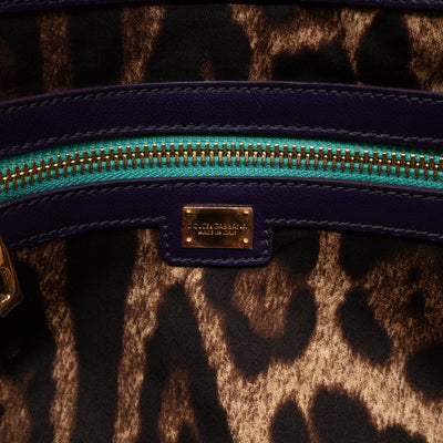 Miss Kate Quilted Purple Leather