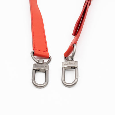 Tadao PM Tote Bag Red Damier Infini Leather