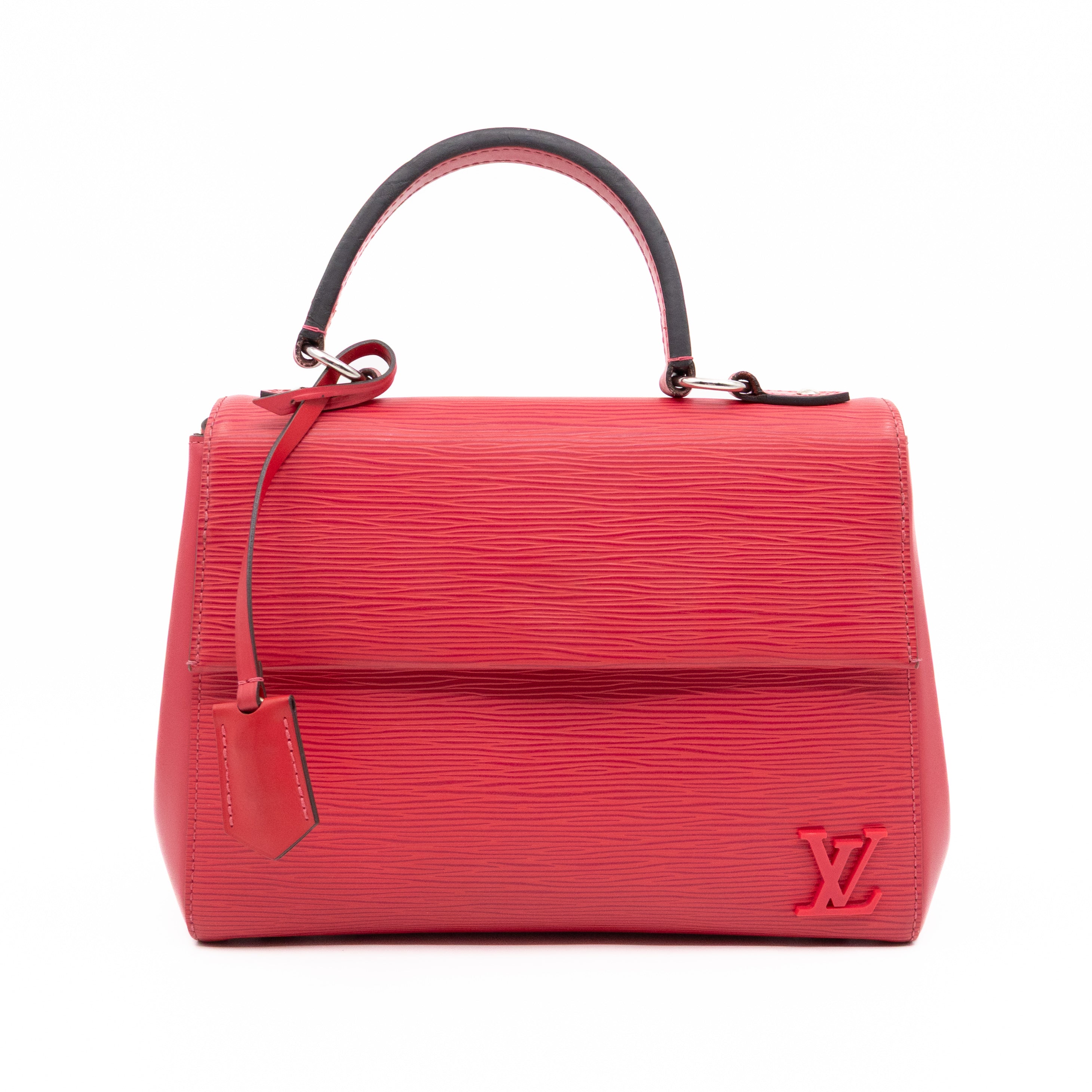 Cluny BB Coquelicot Epi Leather