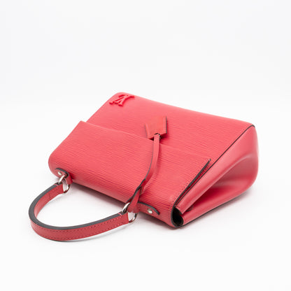 Cluny BB Coquelicot Epi Leather
