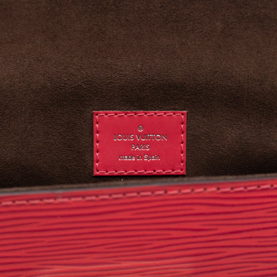 Cluny BB Coquelicot Epi Leather