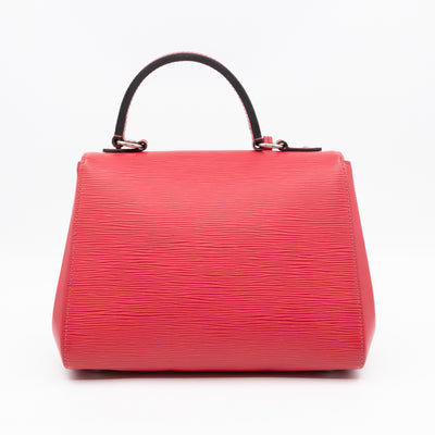 Cluny BB Coquelicot Epi Leather
