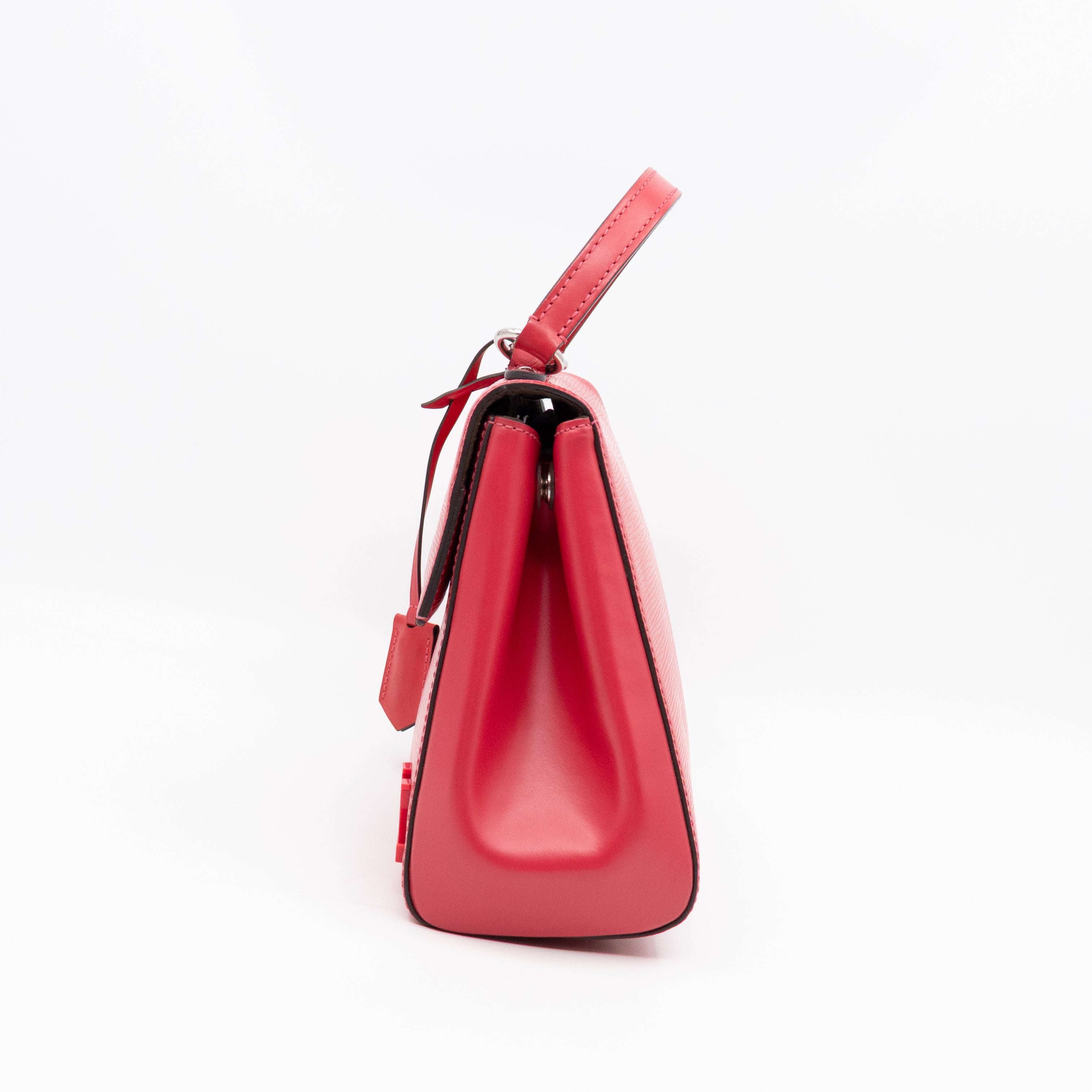 Cluny BB Coquelicot Epi Leather