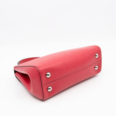 Cluny BB Coquelicot Epi Leather