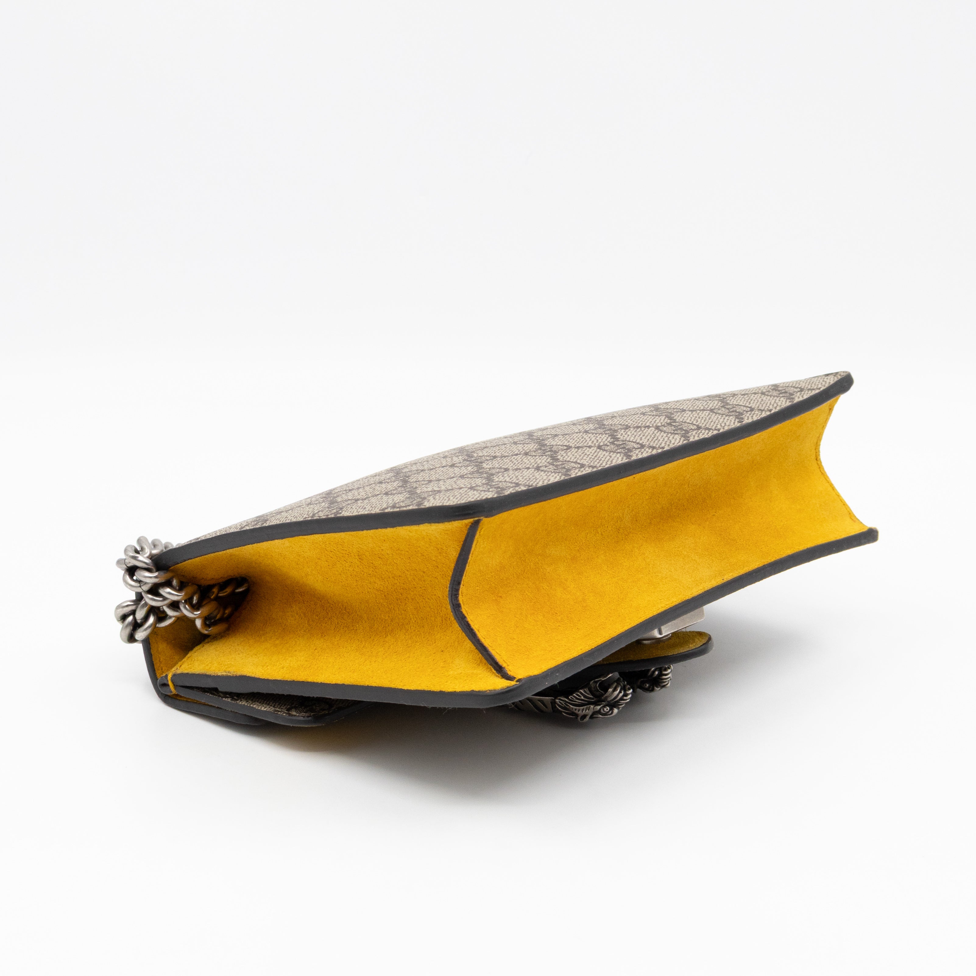 Dionysus Mini GG Supreme Yellow Suede