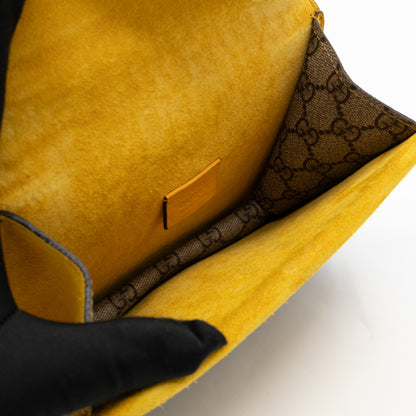 Dionysus Mini GG Supreme Yellow Suede