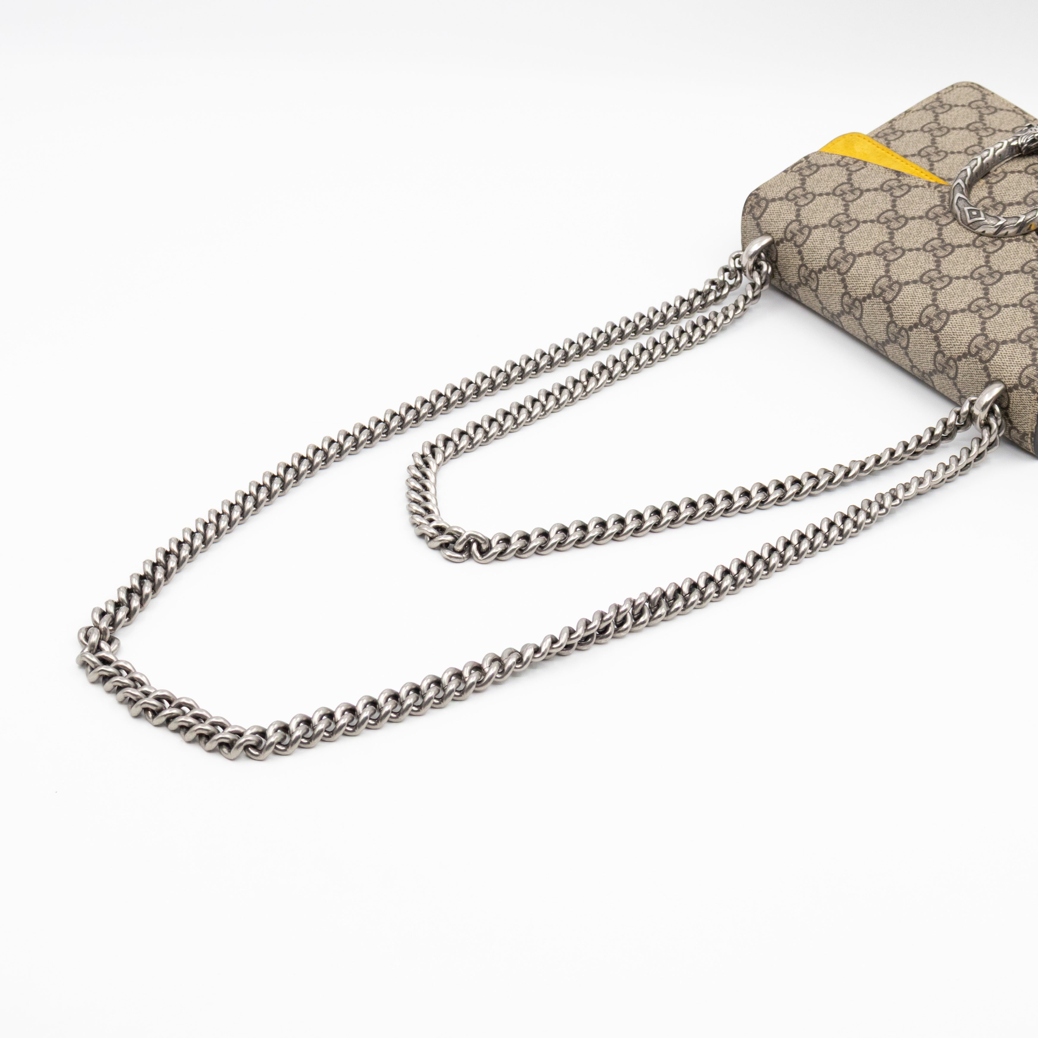 Dionysus Mini GG Supreme Yellow Suede