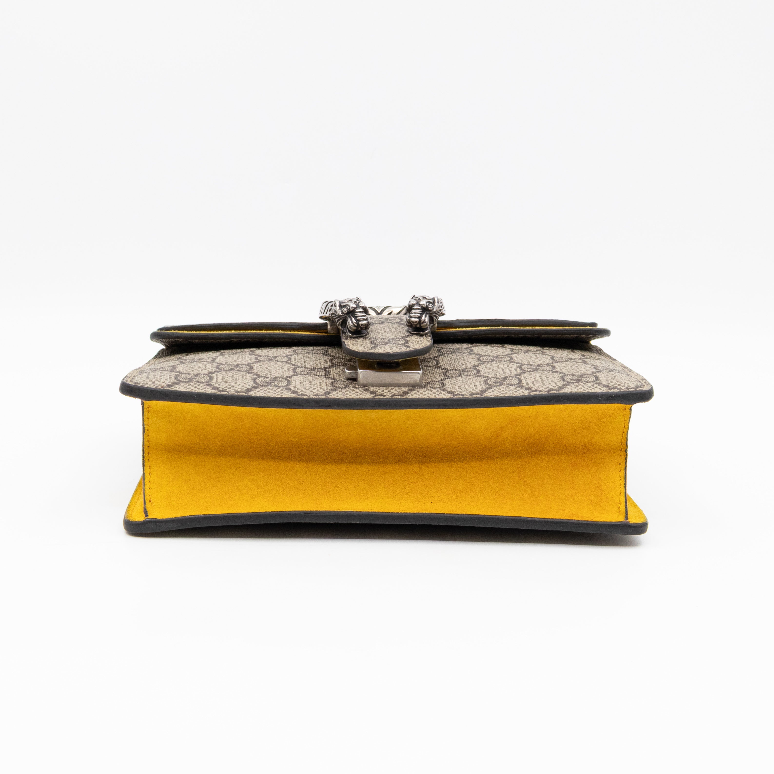 Dionysus Mini GG Supreme Yellow Suede