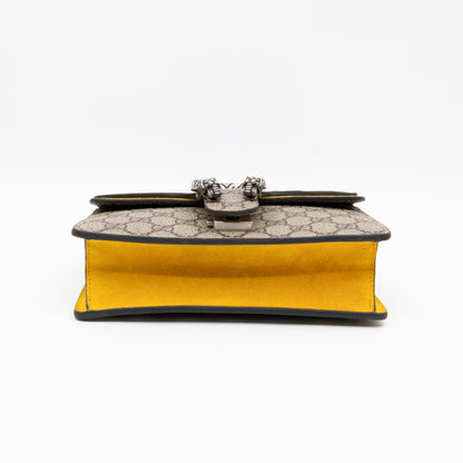 Dionysus Mini GG Supreme Yellow Suede