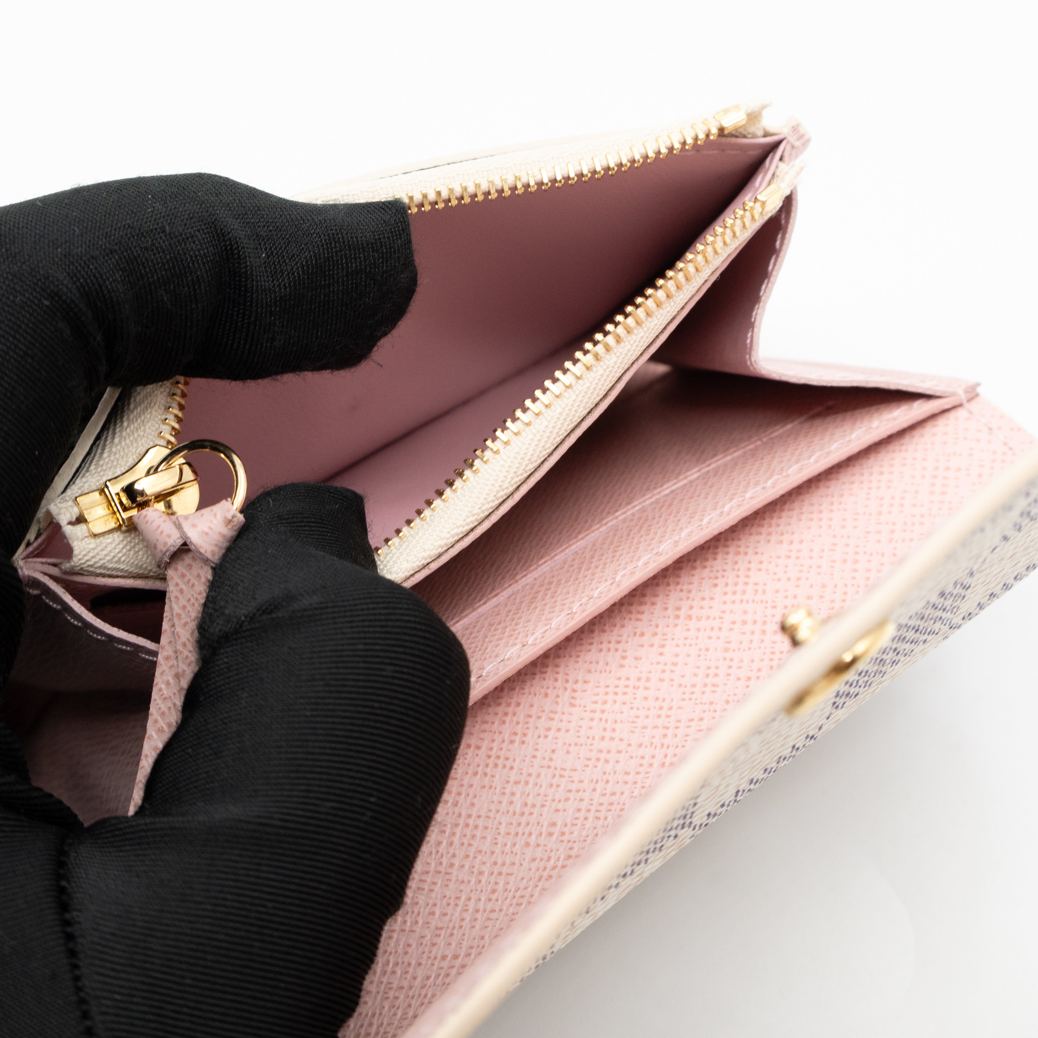 Rosalie Coin Purse Damier Azur