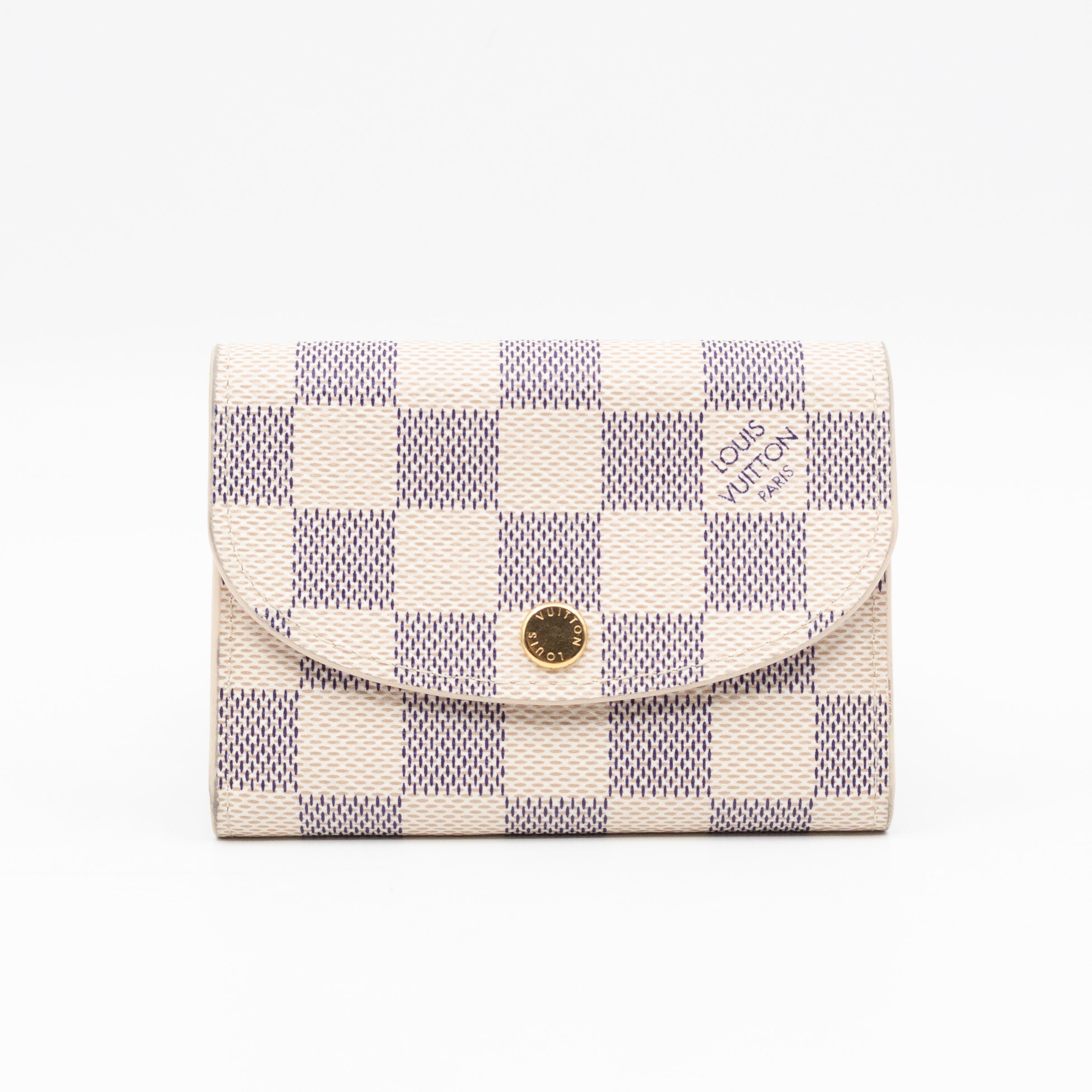 Rosalie Coin Purse Damier Azur