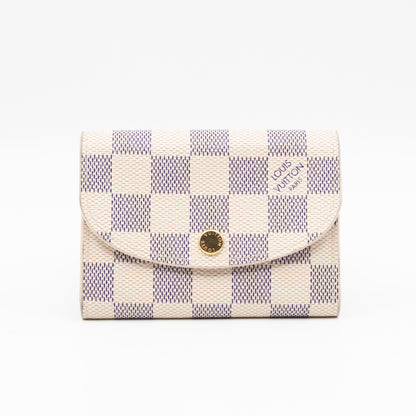 Rosalie Coin Purse Damier Azur
