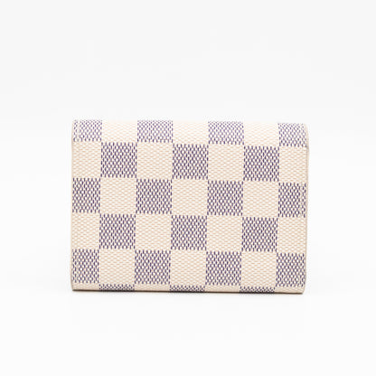 Rosalie Coin Purse Damier Azur