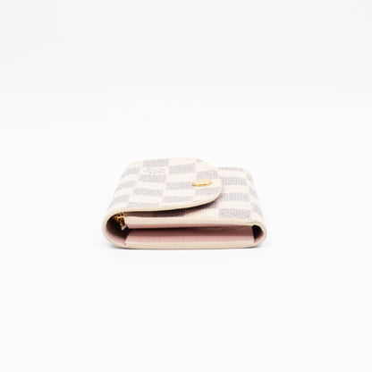 Rosalie Coin Purse Damier Azur
