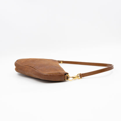 Saddle Pouch Bag Copper Leather