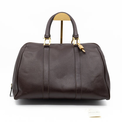 Traveller Bag Marron Fonce Leather