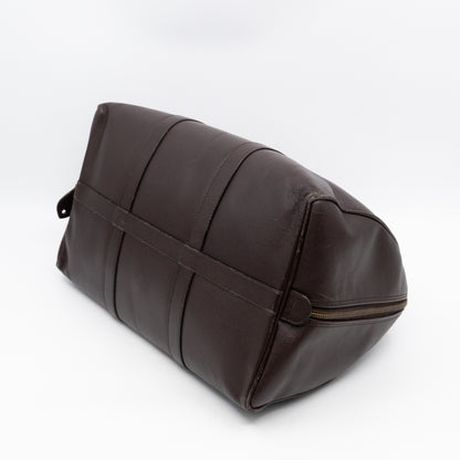 Traveller Bag Marron Fonce Leather