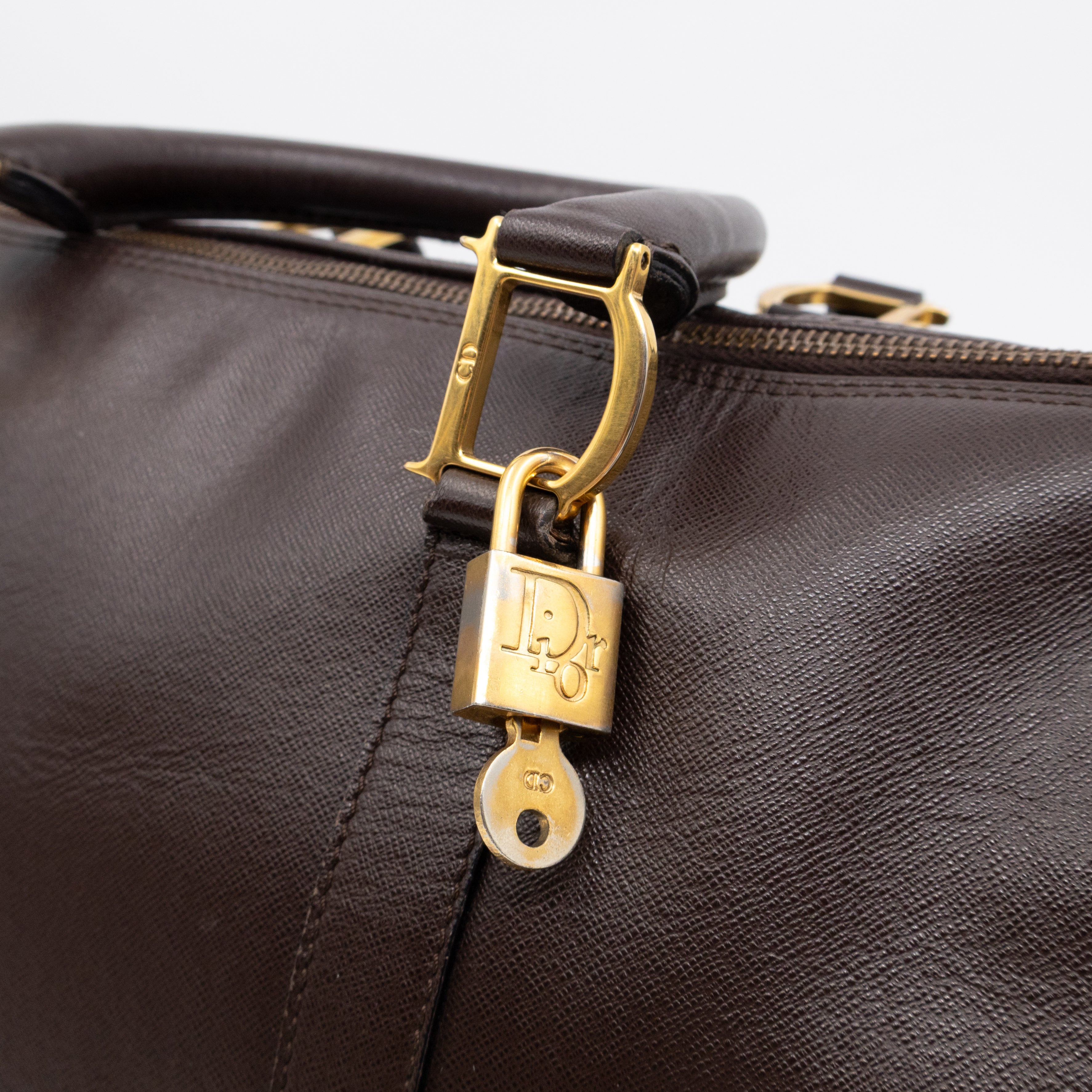 Traveller Bag Marron Fonce Leather