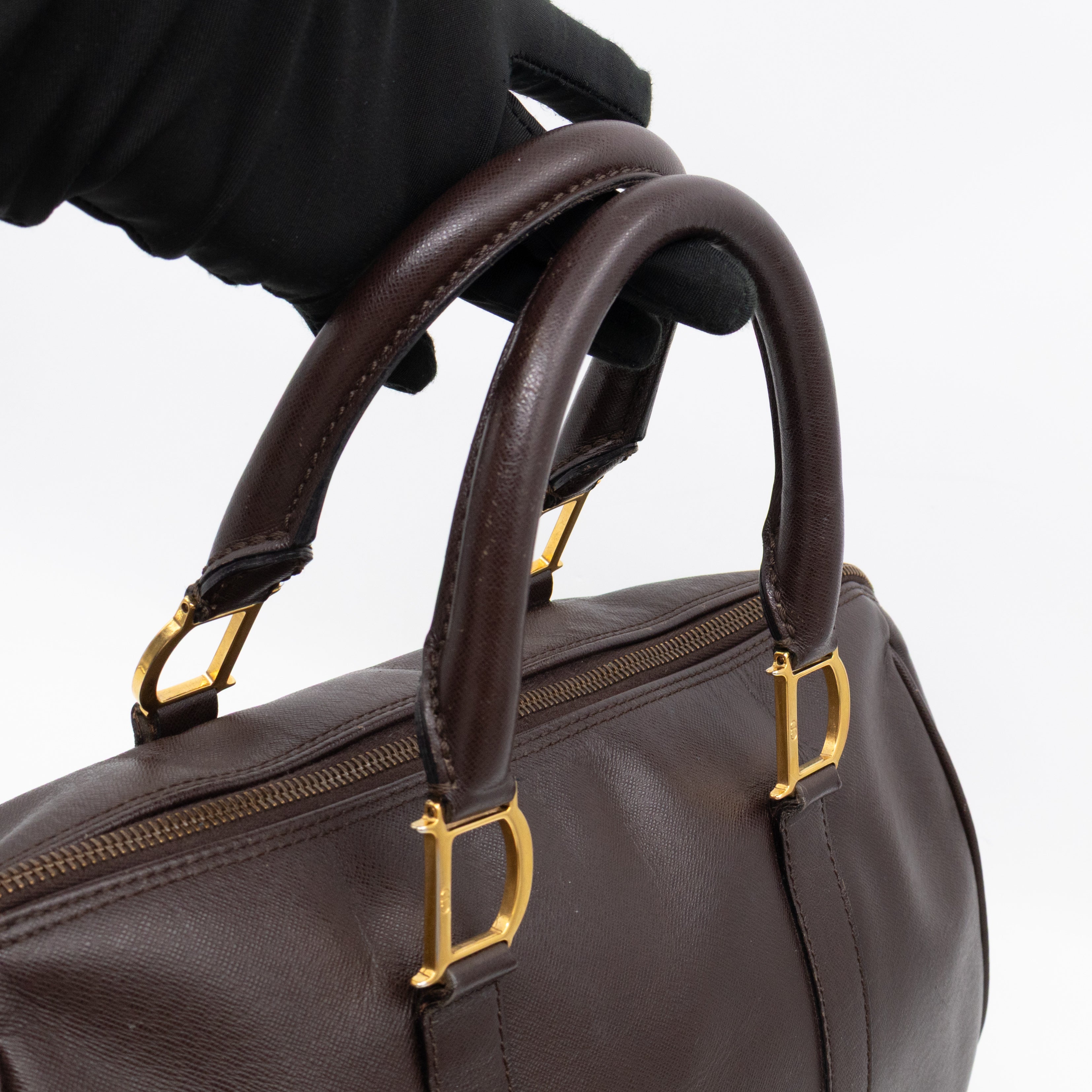 Traveller Bag Marron Fonce Leather