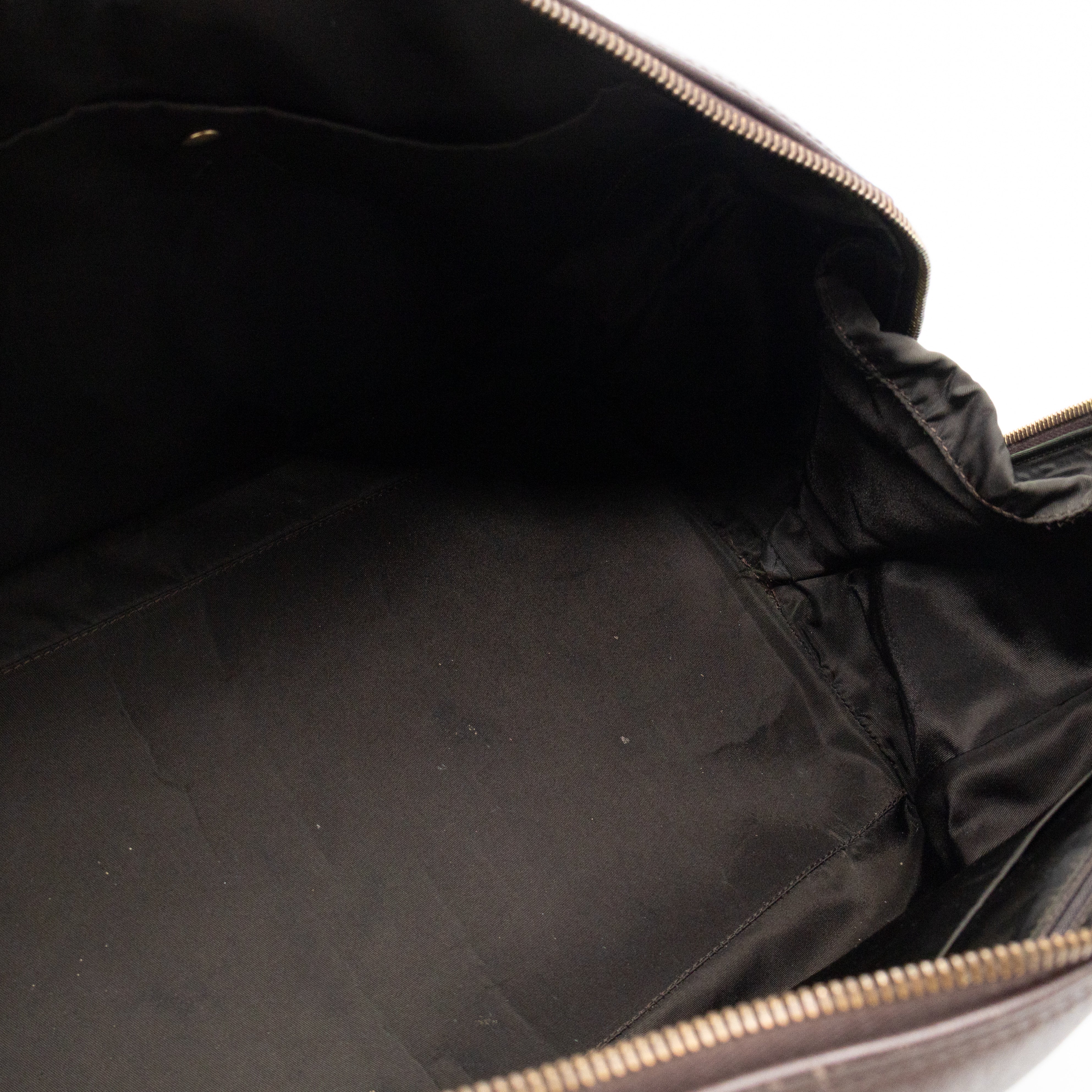 Traveller Bag Marron Fonce Leather