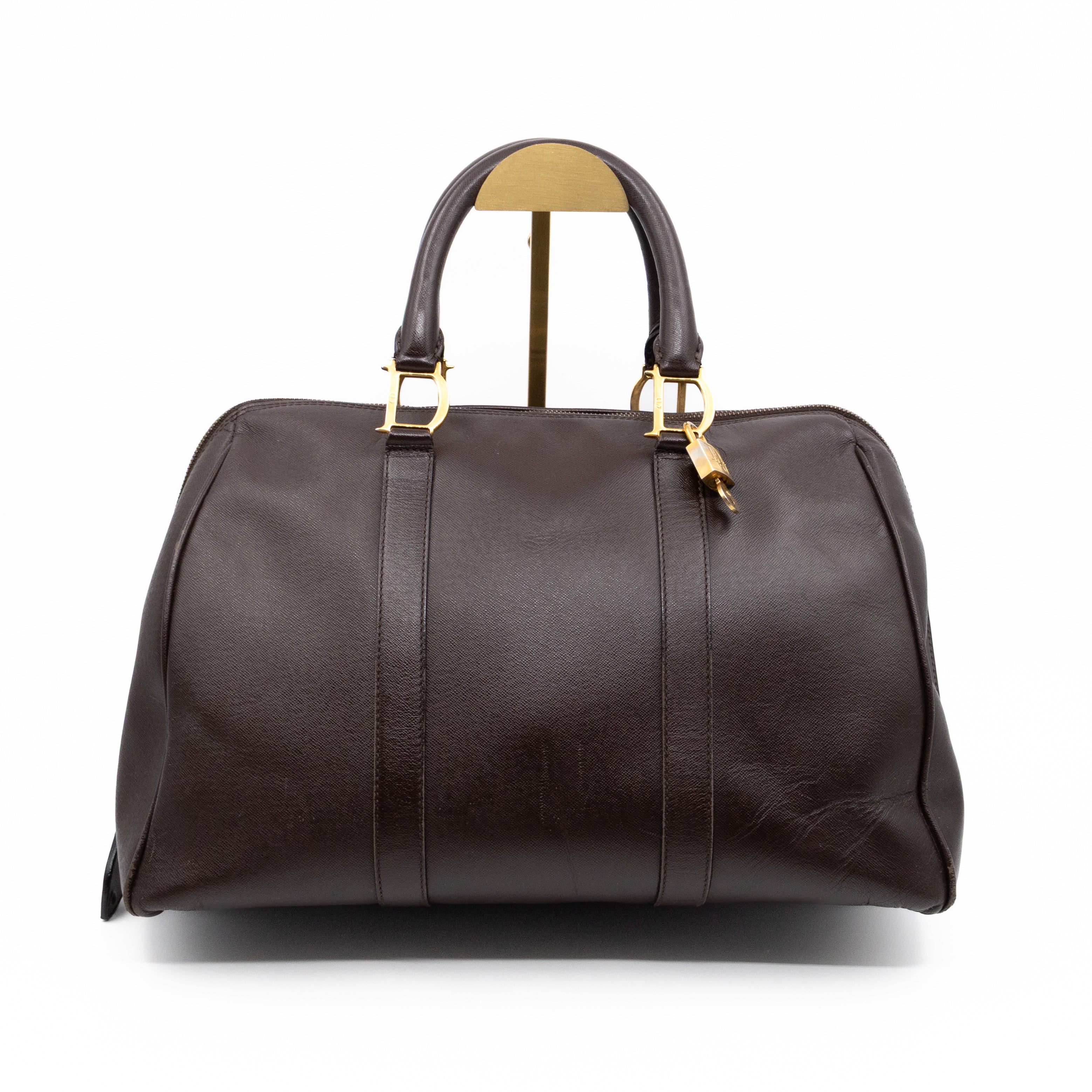 Traveller Bag Marron Fonce Leather