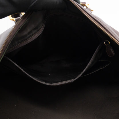 Traveller Bag Marron Fonce Leather