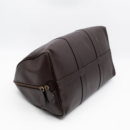 Traveller Bag Marron Fonce Leather
