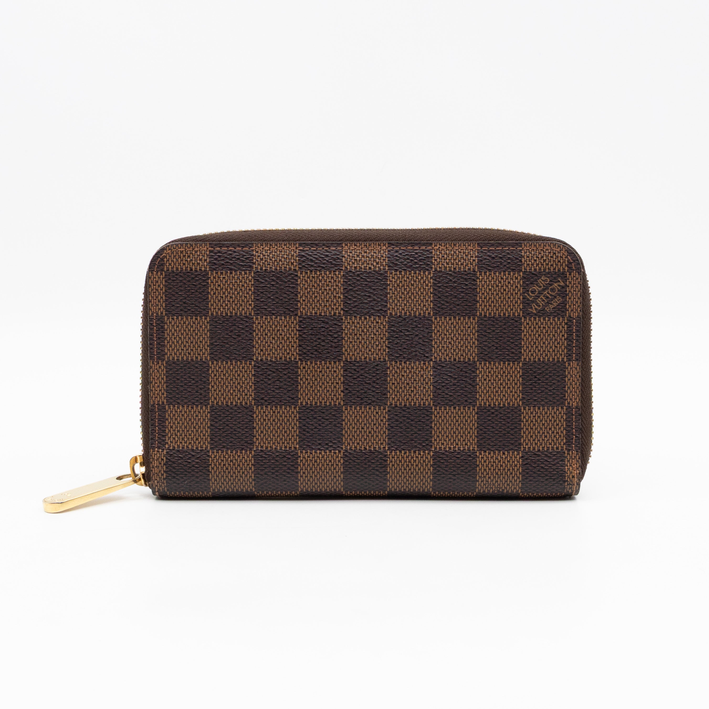Compact Zippy Wallet Damier Ebene