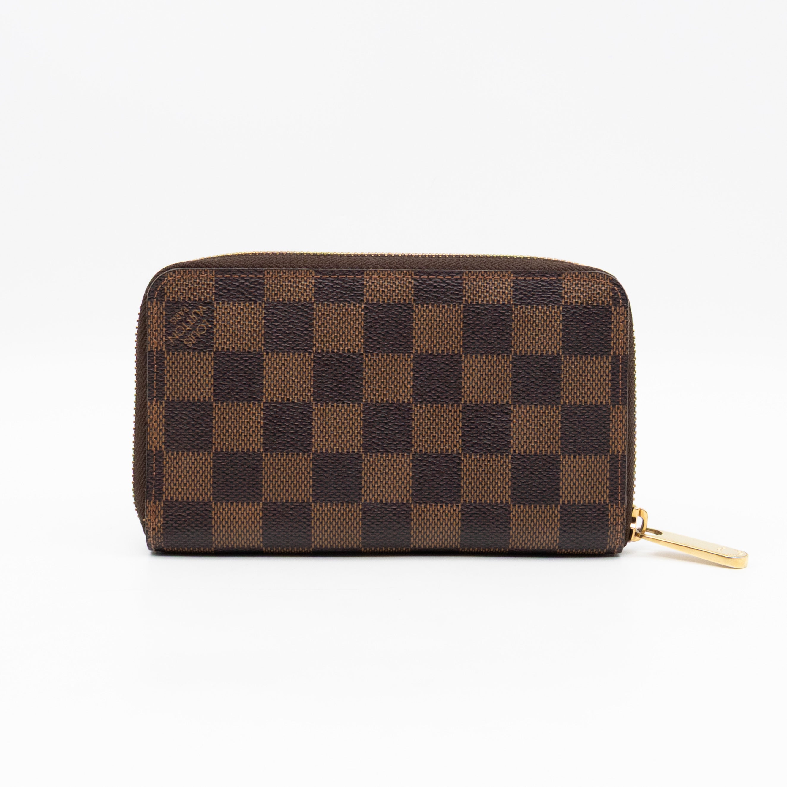 Compact Zippy Wallet Damier Ebene