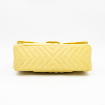 2.55 Reissue 226 Double Flap Bag Yellow Leather