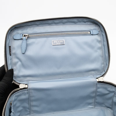 Vanity Case Black Saffiano Leather