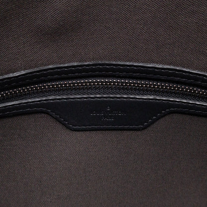 Keepall 55 Bandouliere Onyx Damier Infini Leather
