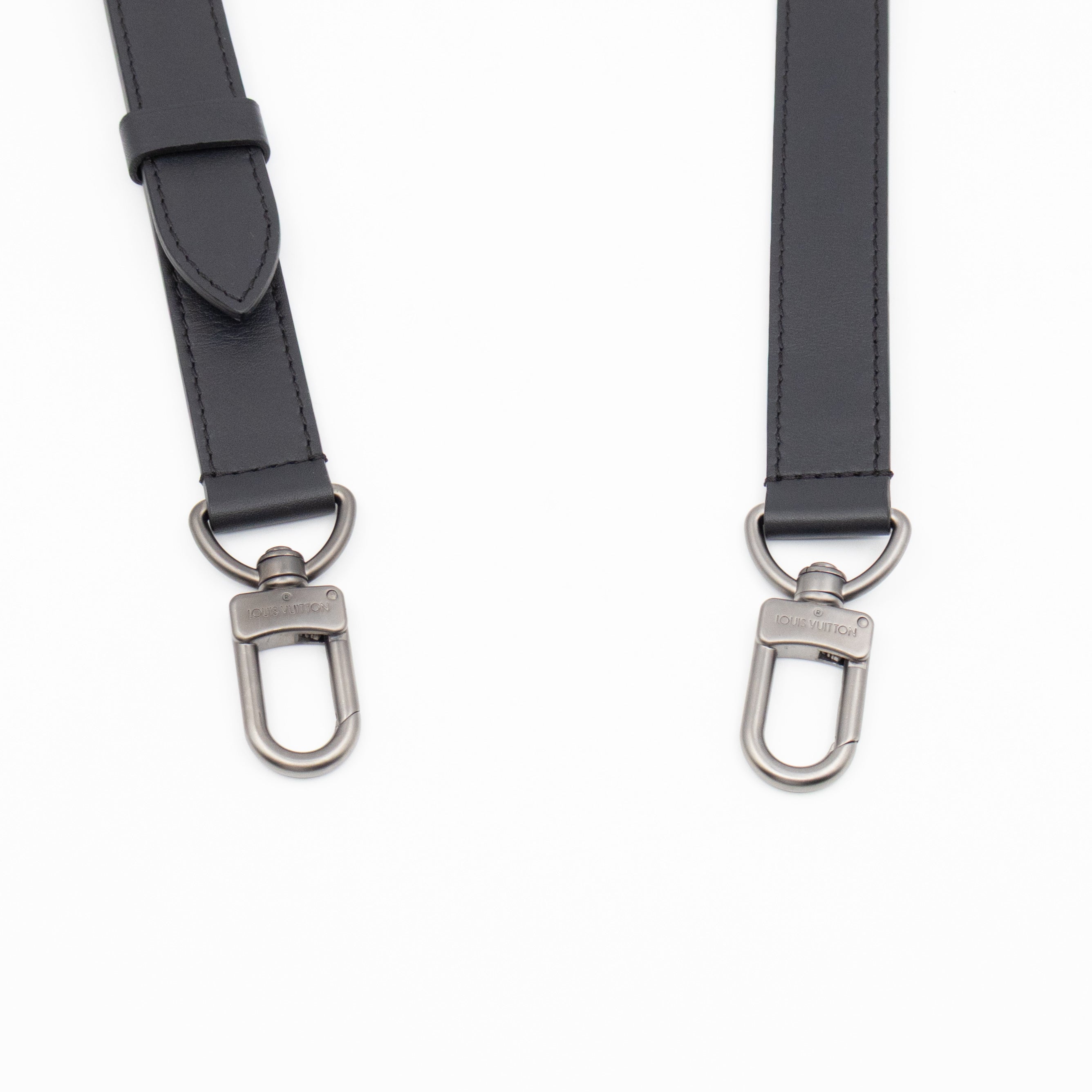 Keepall 55 Bandouliere Onyx Damier Infini Leather